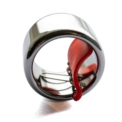 Black Mountain Tungsten Slide Ring Regular image 1