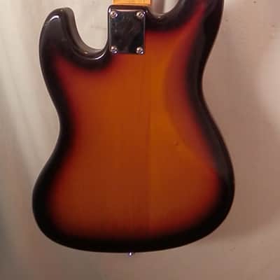 Fender Jazz Bass Sunburst Electric Bass with gig bag Made in Japan 2012 image 11