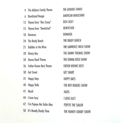 Classic TV Tunes - EZ Play Today #250 image 2