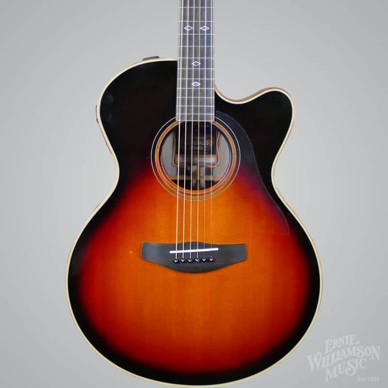 Yamaha Compass Series CPX 1200VS Acoustic/Electric Guitar with Case CPX1200 VS - Sunburst