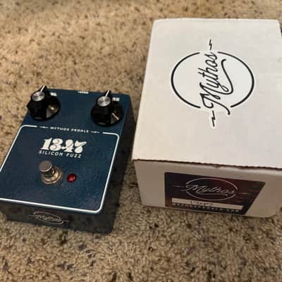 Mythos Pedals 1347 Silicon Fuzz 2022 - Blue image 1