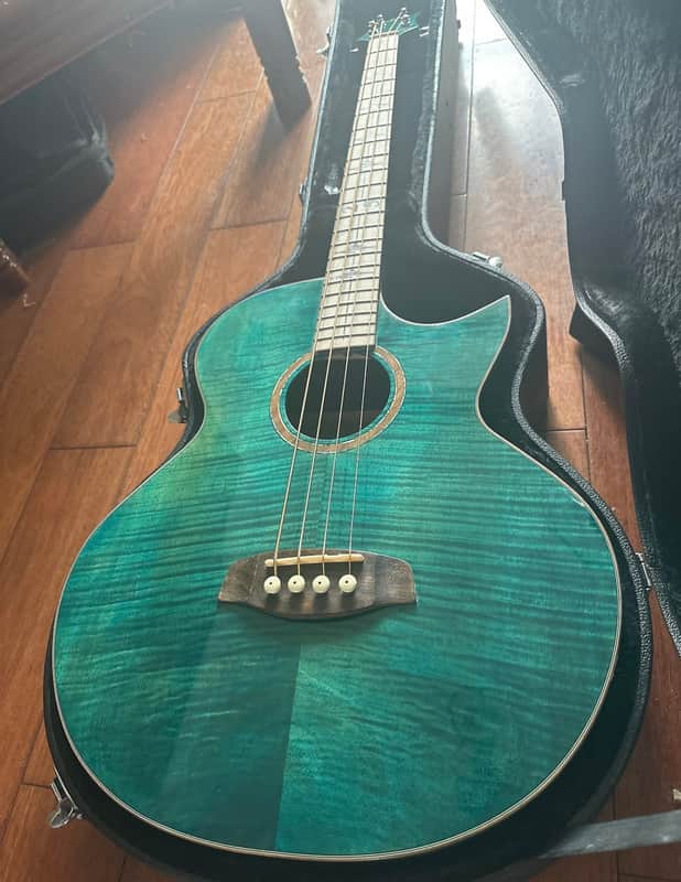 DEMO VIDEO Ortega 25th anniversary Walker bass limited edition with hard case image 1