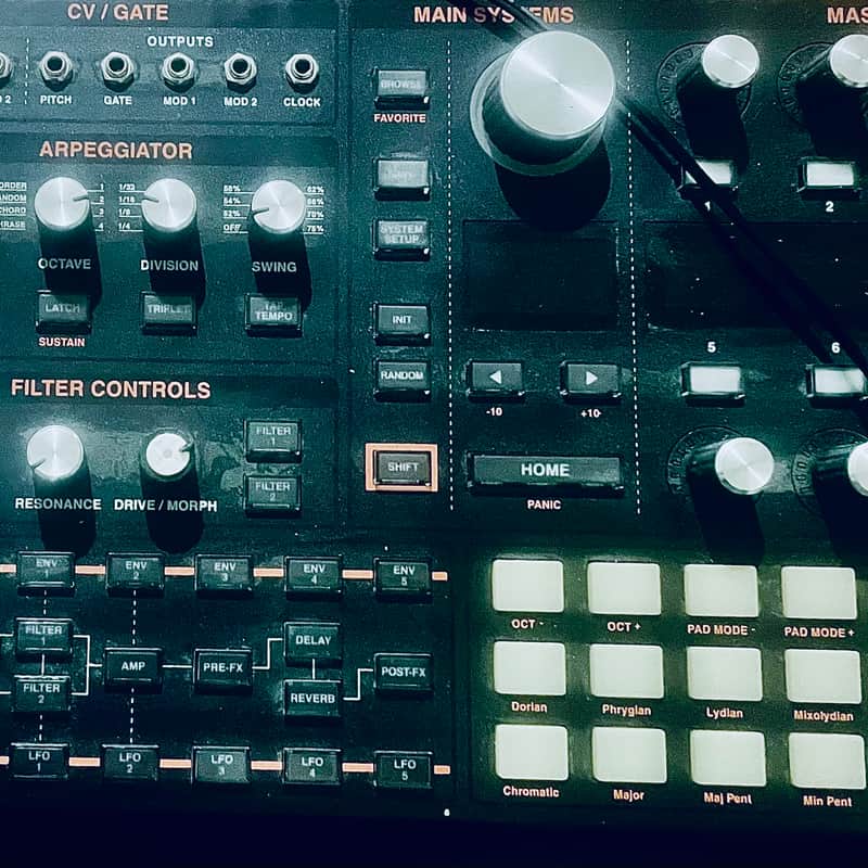 2020 ASM Hydrasynth Desktop Polyphonic Synthesizer Black