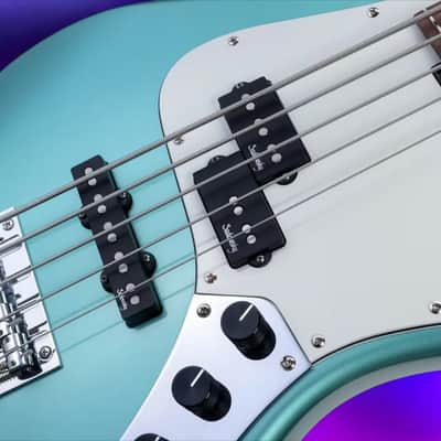 Sadowsky MetroExpress 21-Fret Hybrid P/J Bass Morado Fingerboard 5-String High Polish - Sage Green Metallic, Demo Video! image 3