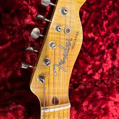Fender Custom Shop 30th Anniversary NAMM Limited Edition Telecaster 1952 Journeyman with Black Anodized Pickgaurd and Glaser Bender image 5
