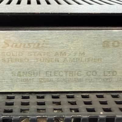 Sansui 800 Vintage Stereo Receiver – New LED Lamps/No FM – Tested imagen 11