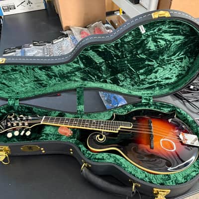 The Loar LM-600-VS Professional F-style Mandolin w/OHSC - Vintage Sunburst #0598 image 18