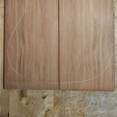 Redwood - Acoustic Dreadnought Sized Bookmatched Top 2015 image 1