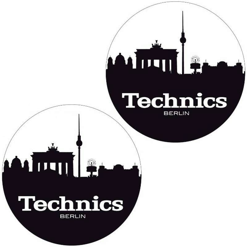 Magma Berlin Slipmats (pair, & white) Black