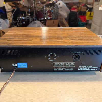 AKAI GXC-760D Stereo Cassette Deck 3heads 3motors AC100V 50Hz/60Hz 50W Serviced! image 9