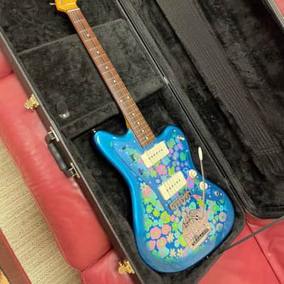 Fender MIJ Traditional '60s Jazzmaster 2018 - 2020 - Blue Flower image 1