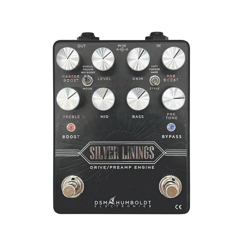 DSM Humboldt Silver Linings Drive/Preamp Engine Guitar Pedal image 1