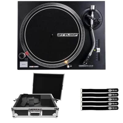 Reloop AMS-RP-2000-USB-MK2 Direct Drive USB DJ Record Player Turntable w Case image 1