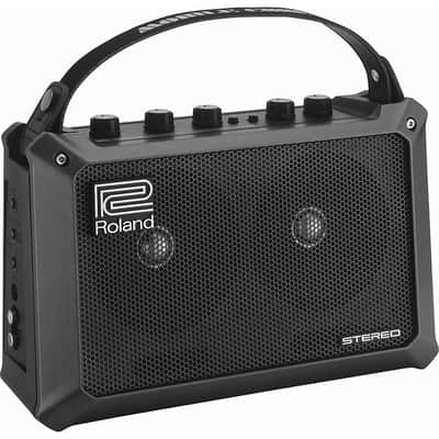 Roland Mobile Cube Battery-Powered Stereo Guitar Combo Amp Regular Black image 1