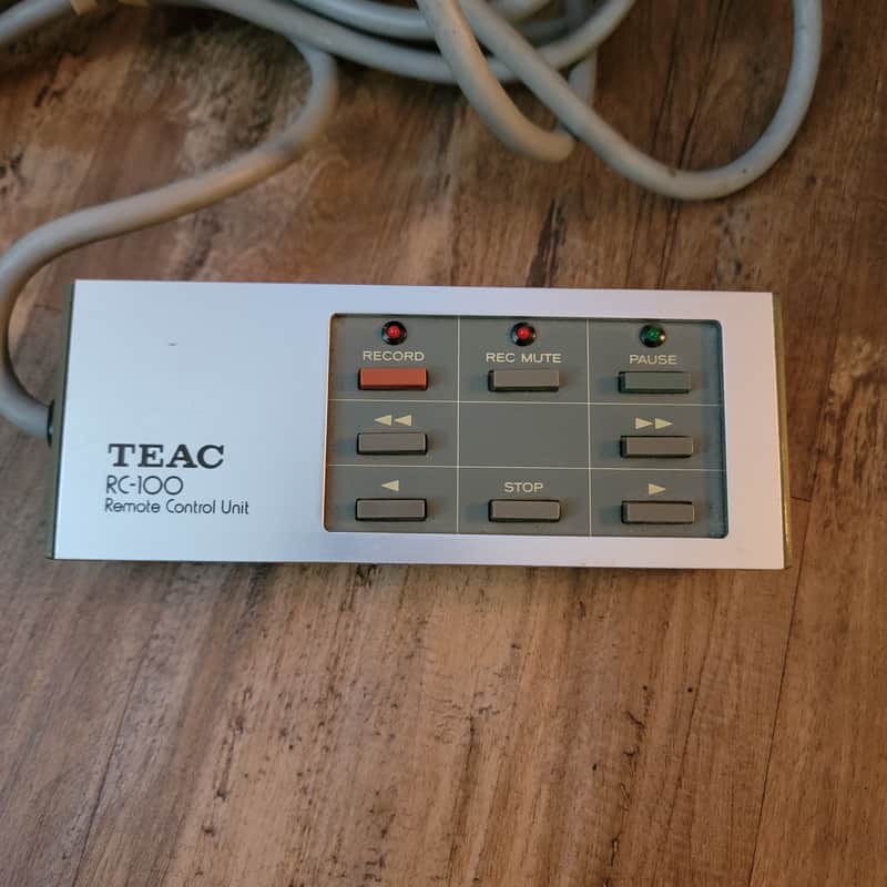 TEAC RC-100 Reel to Reel Remote Control X-7R X-10R X-700R X-1000R