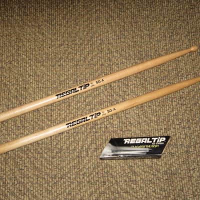 one pair (new old stock) near A+ condition Regal Tip SG-A maple wood / natural stain finish (with packaging) from 2000s / 2010s image 1