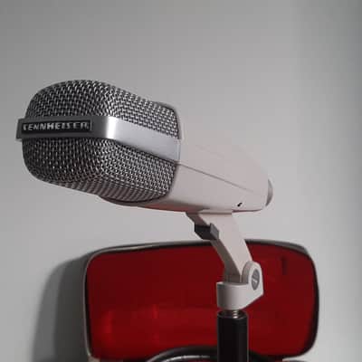 Sennheiser MD 421-2 Cardioid Dynamic Microphone 1960s - 1970s - White image 5