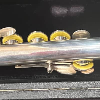 L.L. Lebret Art Nouveau Flute 1900 -Sterling Silver image 16