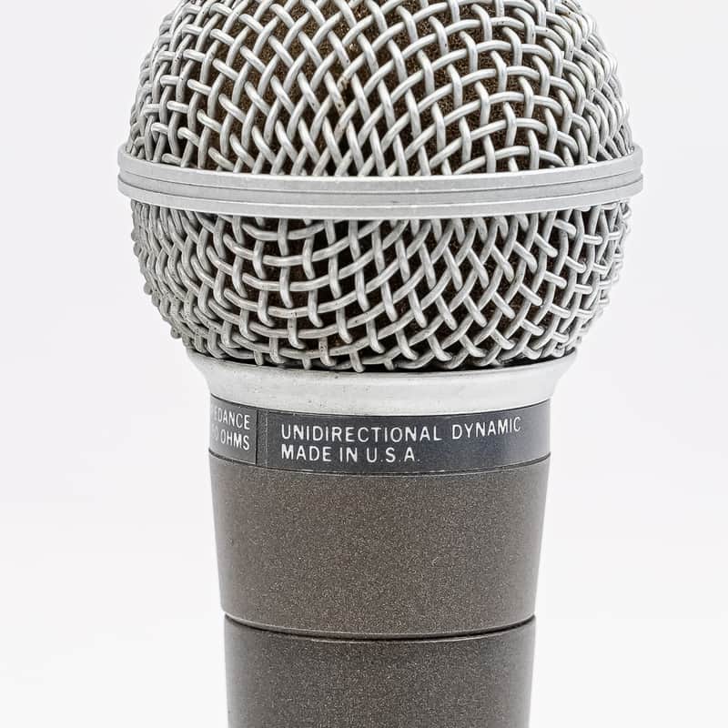 1970s Shure SM58 Vintage USA Dynamic Vocal Microphone w/ Original