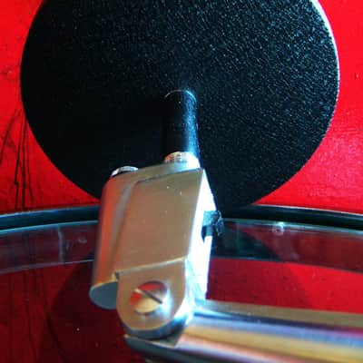 Vintage 1960's Claricon 38-504 dynamic Satin Chrome microphone w connector & desk stand Lafayette Olson Midland image 11