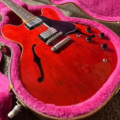 Gibson 1997 Custom Shop Historic '59 ES-335 Dot - Faded Cherry image 10