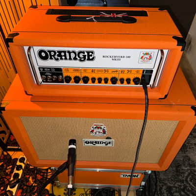 Orange Rockerverb 100 MKIII Tube Guitar Amplifier 2024 w/ new flight case image 2