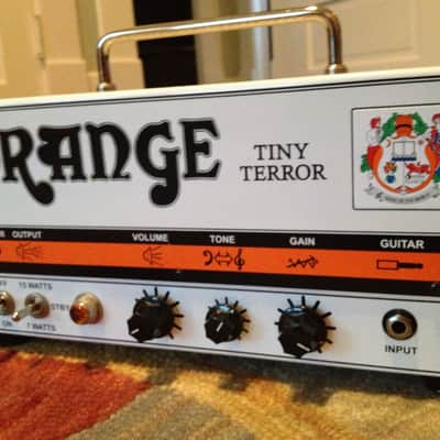Orange Amps Tiny Terror TT15 Head 2000's White image 2