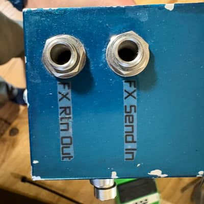 Pacific Custom Pedals Analog Patch Switcher 2010s - Blue image 2