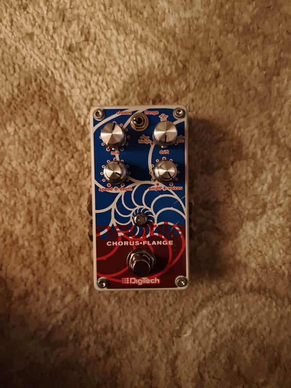 DigiTech Nautila Chorus/Flanger 2010s - Blue/Red Graphic image 1