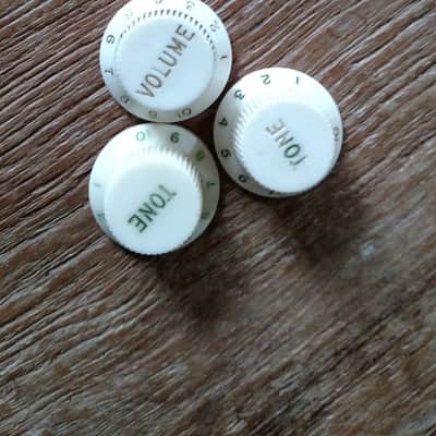1962 1961 1960 1959 1958 Fender Stratocaster Knobs, Covers and Tip - Great Price! image 3