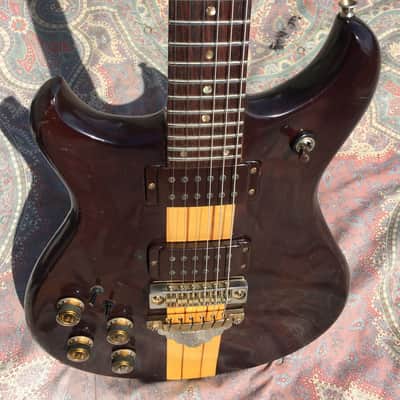Ibanez Musician MC300 Lefty 1980's - Walnut image 3