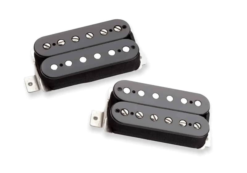 Seymour Duncan Alnico II Pro HB Humbucker Pickup Set, Black image 1