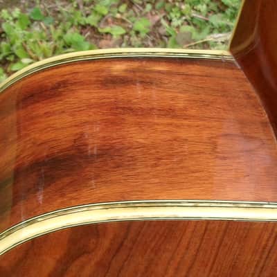 1973 Yairi YW600G Grammer Guitar Style New Jacaranda - Natural+Flight Case image 21