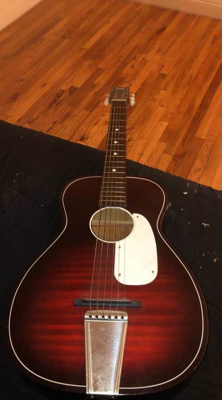 1960s Barclay Parlor Acoustic Guitar (Made in USA) | Reverb