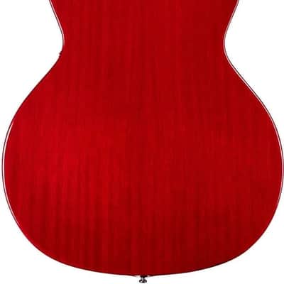 Guild T-50 Slim Dynasonic - Hollow Body Electric Guitar - Cherry Red - 2024 - Gloss  ***On Display*** image 3