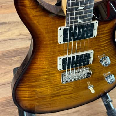 PRS 2023 CE 24-Black Amber Burst Electric Guitar (New-Old Stock) image 3