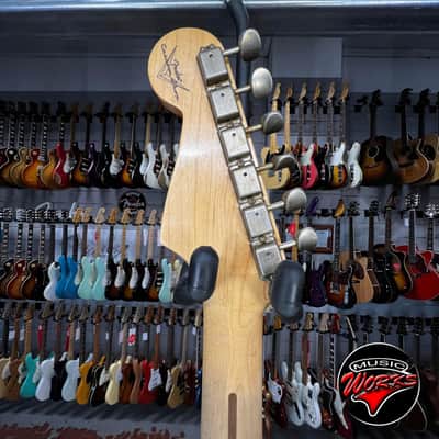 FENDER - Custom Shop 56 Stratocaster Journeyman Relic Aged Black 9236081217 image 4