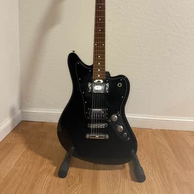 Fender Jaguar Baritone Special 2009 - Black HH image 1