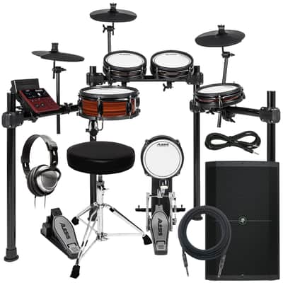 Alesis Nitro Pro Electronic Drum Set COMPLETE DRUM BUNDLE image 1