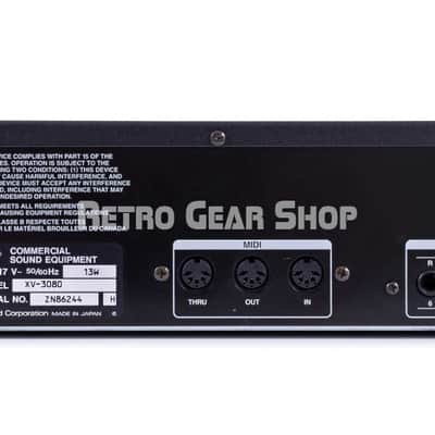 Roland XV-3080 Synth Module Rackmount Synthesizer Vintage Original Box w/ cards image 3