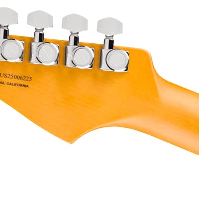 Fender American Ultra Luxe Vintage '60s Stratocaster HSS, Rosewood Fingerboard - Sea Foam Green image 2