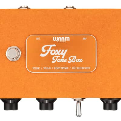 Warm Audio Foxy Tone Box Fuzz Circuit Pedal w/ 100% Analog Signal Path image 3