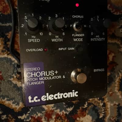 TC Electronic Stereo Chorus + Pitch Modulator & Flanger 1991 - 2016 - Black image 1