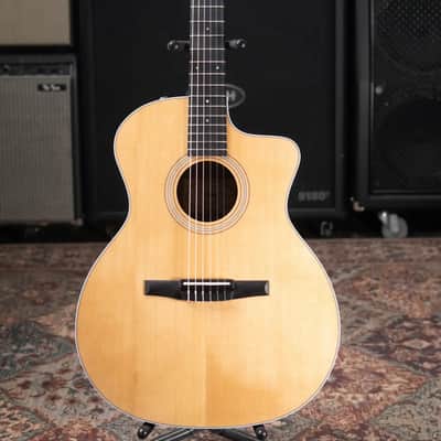 Taylor 214ce-N Nylon Grand Auditorium Acoustic/Electric Guitar with Gig Bag image 3