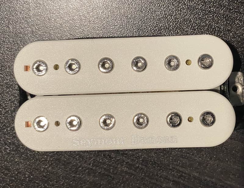 USA Seymour Duncan TB-10 Trembucker Full Shred White Bridge Humbucker Guitar Pickup 14k image 1
