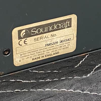 Soundcraft Ghost 24 Channel Split InLine Recording Console   1994 image 4