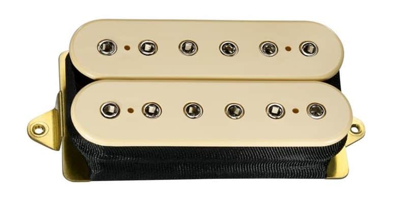 DiMarzio® DP100 Super Distortion Humbucker Pickup~Cream/Nickel~REG-Spaced~New image 1