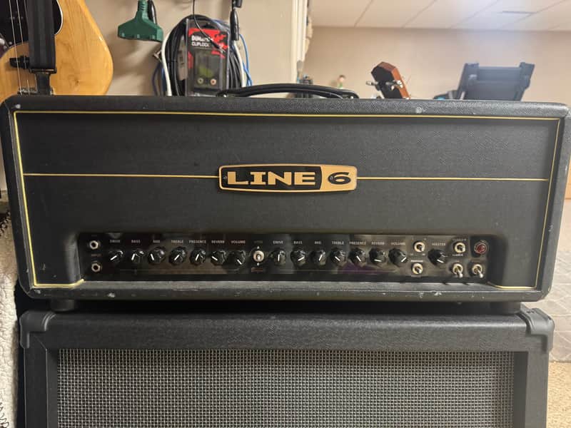 Line 6 DT50 50-Watt Digital Modeling Guitar Amp Head 2010 - 2016 - Black image 1