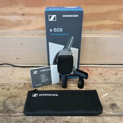 Sennheiser e609 Silver Supercardioid Dynamic Microphone - Dark Gray image 1