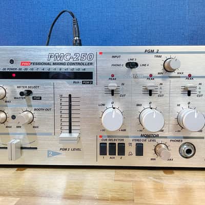 Vestax PMC-250 Vintage Rotary DJ Mixer w/ Isolator - Gold | Reverb